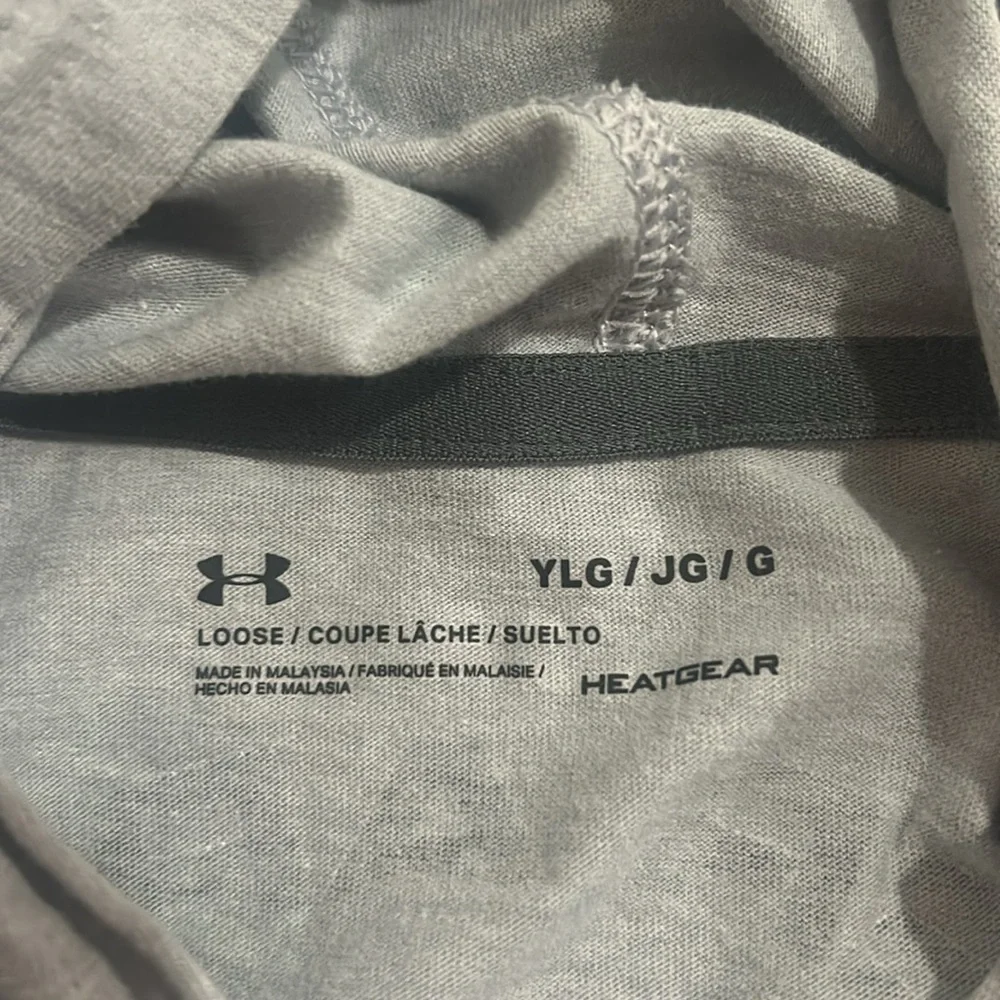 Under Armour Heatgear Short Sleeve Hoodie Youth - Picture 2 of 3